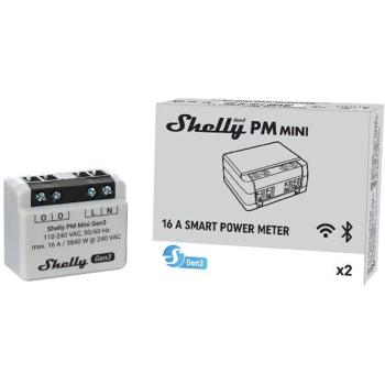 Shelly Plus PM Mini Gen3 – WLAN & Bluetooth Schaltaktor Unterputz 16A Smart Home